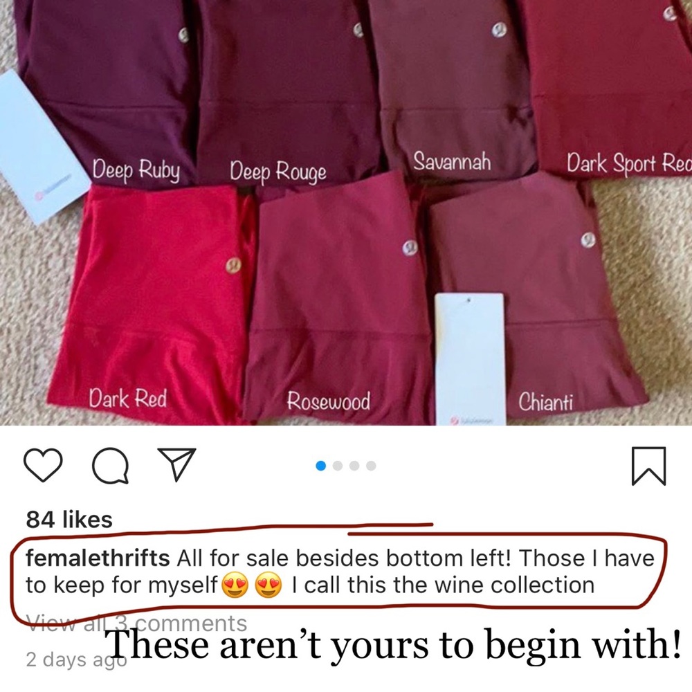 PSA SCAM ON IG - DO NOT BUY LULULEMON ALIGN ON IG! - Picture 4 of 11